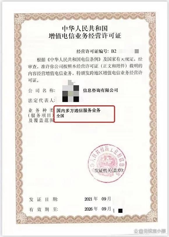 第二类增值电信业务国内多方通信业务经营许可证详解与申请指南